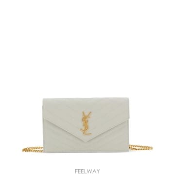 Saint Laurent 26FW ���ζ� �׶� �� �ѵ帣 ���� ī���� �������� ü�� ���� 857605 BOW019207 ECRU26FW ���ζ� �׶� �� �ѵ帣 ���� ī���� �������� ü��