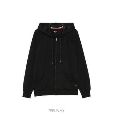26FW 폴 스미스 후드 티셔츠 M1A500 TU80479 BLACK