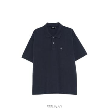 26SS 스투시 폴로 티셔츠 1140367 0806 NAVY
