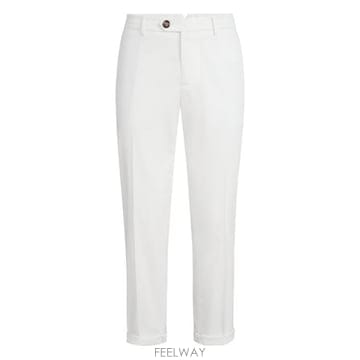 Brunello Cucinelli 26SS ���ڷ� ��ġ�ڸ� ��ư ��Ʈ��ġ �̵� ������ ���� �� ġ�� M289LI1770 C2200 WHITE26SS ���ڷ� ��ġ�ڸ� ��ư ��Ʈ��ġ �̵� ������ ���� 