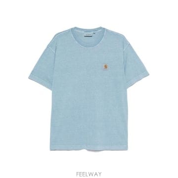 Carhartt 26FW Į��Ʈ WIP �������� �ڽ� Ƽ���� I029949 3HXGD LIGHT BLUE26FW Į��Ʈ WIP �������� �ڽ� Ƽ���� I029949 3HXGD LIG
