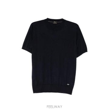 Brioni 26FW �긮���� ���� Ƽ���� UMR00L P1K824200 NAVY26FW �긮���� ���� Ƽ���� UMR00L P1K824200 NAVY