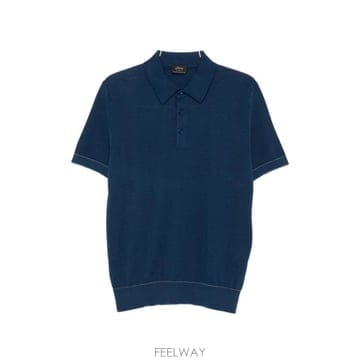 Brioni 26FW �긮���� ���� Ƽ���� UMR20O P0K154412 ROYAL BLUE26FW �긮���� ���� Ƽ���� UMR20O P0K154412 ROYAL BLUE