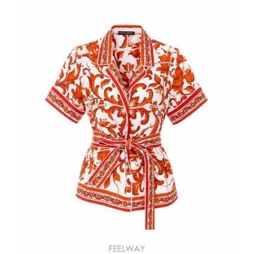 Dolce&Gabbana 26FW ��ü�ذ��ٳ� ���� F5G67T GDDRES9000 Orange26FW ��ü�ذ��ٳ� ���� F5G67T GDDRES9000 Orange
