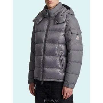 26FW 몽클레어 숏패딩 L20911A00138 GREY