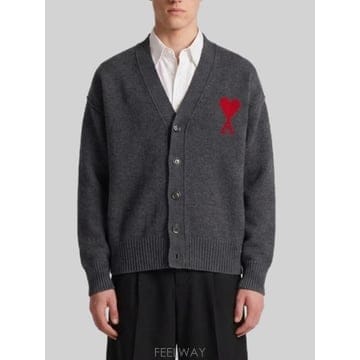Ami 26FW �ƹ� ��Ʈ �ΰ� ��Ÿ���þ� V�� ����� UKC367 GREY26FW �ƹ� ��Ʈ �ΰ� ��Ÿ���þ� V�� ����� UKC367 GREY
