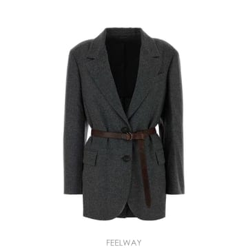 Brunello Cucinelli 26FW ���ڷ� ��ġ�ڸ� ��Ʈ ���� MB1627645 C032 Grey26FW ���ڷ� ��ġ�ڸ� ��Ʈ ���� MB1627645 C032 Grey