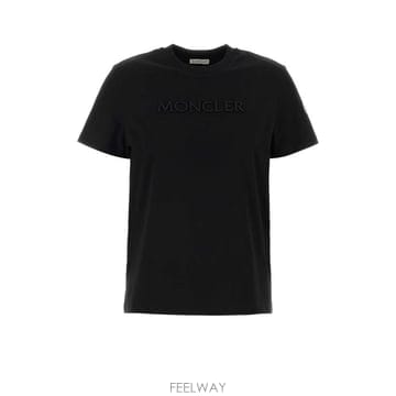 Moncler 26SS ��Ŭ���� �ڼ� ��� �ΰ� ��ư Ƽ���� L10938C0002189AUO 999 Black26SS ��Ŭ���� �ڼ� ��� �ΰ� ��ư Ƽ���� L10938C000218