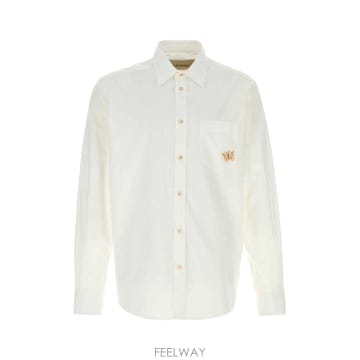 26FW 발렌티노 가라바니 긴팔 셔츠 9V0ABSB2B57 0BO White
