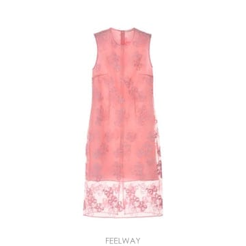 Cecilie Bahnsen 26FW ���Ǹ��� �ݼ� ���ǽ� 226RTW10026 VIBRANTPINK26FW ���Ǹ��� �ݼ� ���ǽ� 226RTW10026 VIBRANTPINK