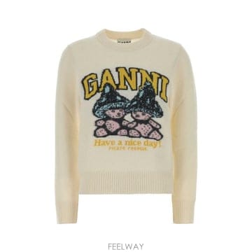 GANNI 26FW ���� ������ A1150051 135 White26FW ���� ������ A1150051 135 White