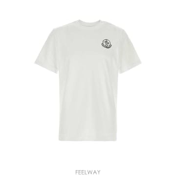 Moncler 26FW ��Ŭ���� ���� Ƽ���� L20918C0002589AUG 00A White26FW ��Ŭ���� ���� Ƽ���� L20918C0002589AUG 00A White