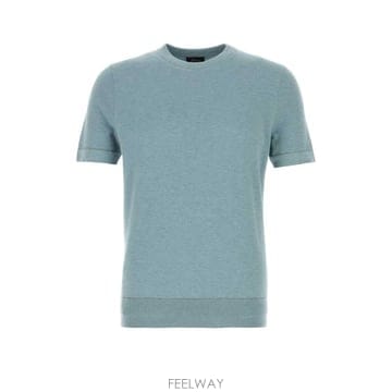 Brioni 26SS �긮���� ���� Ƽ���� UMR00LP0K15 4712 Light Blue26SS �긮���� ���� Ƽ���� UMR00LP0K15 4712 Light Blue