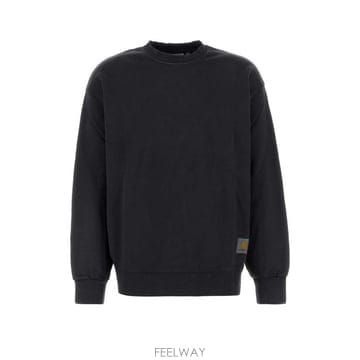 25FW 칼하트 WIP 허드슨 스웨트셔츠 I035186 895F Black