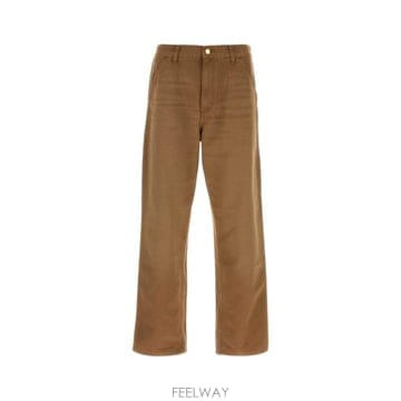 26FW 칼하트 WIP 싱글 니 팬츠 I034798 3TG4O Camel
