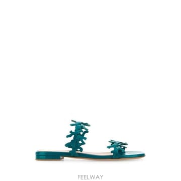 Gianvito Rossi 26SS ���Ⱥ���ν� ���� G1015705RICNUI TEAL Green26SS ���Ⱥ���ν� ���� G1015705RICNUI TEAL Green