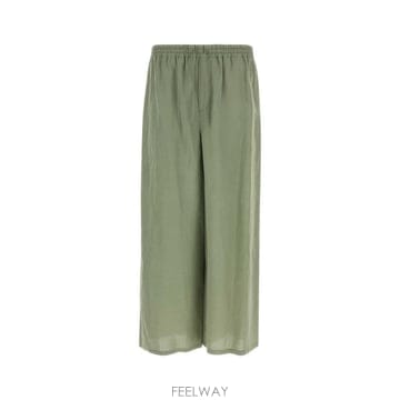25SS 로에베 스트레이트 팬츠 H616Y04XA7 SAGE Green