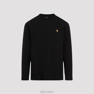 26FW 칼하트 WIP 롱슬리브 체이스 티셔츠 I026392 00FXX BLACKGOLD