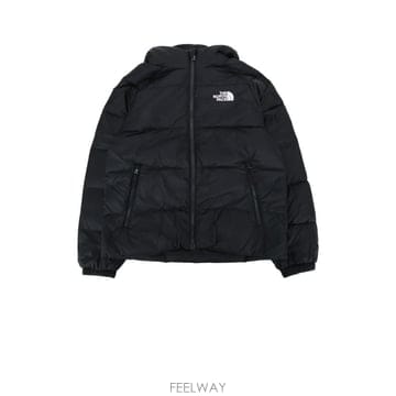 더 노스페이스 후드 티셔츠 BLACK