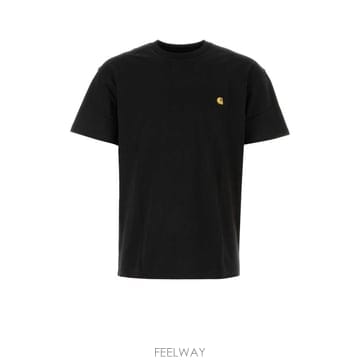26FW 칼하트 WIP 숏슬리브 체이스 티셔츠 I026391 00FXX Black