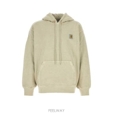 26FW 칼하트 WIP 비스타 후드 티셔츠 I029523 2LPGD Beige o Tan