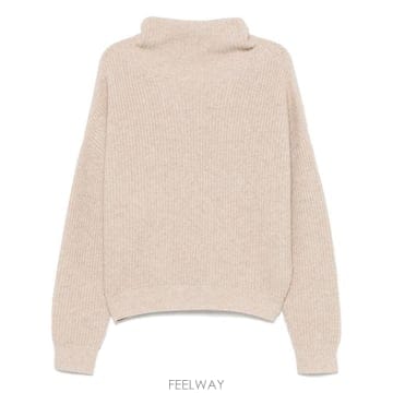 26FW 이자벨마랑 브룩 메리노 울   캐시미어 스웨터 PU0231FAB1L07I 90BE Beige o T