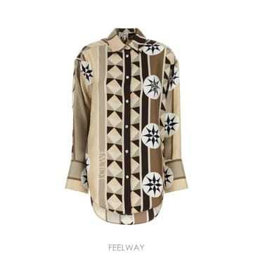 Loewe 25SS �ο��� ���� S616Y05X49 BEIGEMULTICOLOR Printed25SS �ο��� ���� S616Y05X49 BEIGEMULTICOLOR Printed