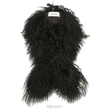 Yves Salomon 26FW �̺��θ� ���÷� ��ī�� 26WAA628XXAGMO C99 BLACK26FW �̺��θ� ���÷� ��ī�� 26WAA628XXAGMO C99 BLACK