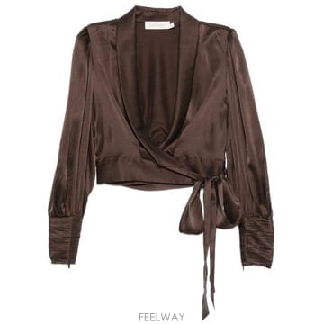 Zimmermann 26FW ���Ӹ� ž 4913TF26R BCH BITTER CHOCOLATE26FW ���Ӹ� ž 4913TF26R BCH BITTER CHOCOLATE