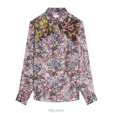 Dries Van Noten 26FW �帮�� �� ��ư ���� 01307164005 980 MULTI26FW �帮�� �� ��ư ���� 01307164005 980 MULTI