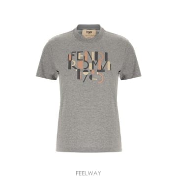 FENDI 25FW ��� ���� Ƽ���� FS7254AVF8 F0TAZ Grigio25FW ��� ���� Ƽ���� FS7254AVF8 F0TAZ Grigio