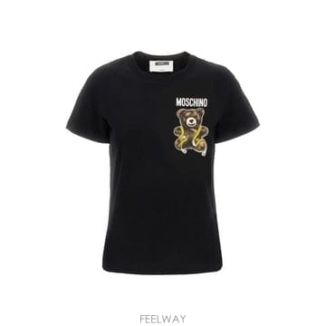 Moschino 26FW ��Ű�� ���� Ƽ���� 07085541 1555 FANTASIA NERO26FW ��Ű�� ���� Ƽ���� 07085541 1555 FANTASIA NERO
