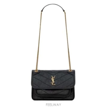 Saint Laurent 26FW ���ζ� ��Ƽ�� ���� ��Ű �̴Ϲ� 846087 0EN071000 Nero26FW ���ζ� ��Ƽ�� ���� ��Ű �̴Ϲ� 846087 0EN071000 N
