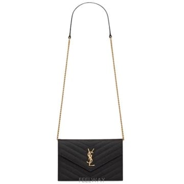 Saint Laurent 26FW ���ζ� �׶� �� �ѵ帣 ���� ī���� �������� ü�� ���� 857605 BOW011000 Nero26FW ���ζ� �׶� �� �ѵ帣 ���� ī���� �������� ü��