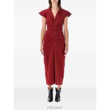 Isabel Marant 26FW ���ں����� ���� 26ARO1174FB A1N41I80DB Dark burgundy26FW ���ں����� ���� 26ARO1174FB A1N41I80DB Dark burgu