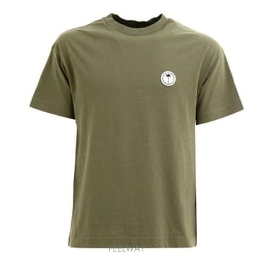 Palm Angels 26FW �ʾ����� ���� Ƽ���� PAMAA001JR002 5403 Olive green26FW �ʾ����� ���� Ƽ���� PAMAA001JR002 5403 Olive gre