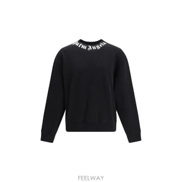 Palm Angels 26FW �ʾ����� �ĵ� Ƽ���� PAMBA003FL001 1003 BLACK26FW �ʾ����� �ĵ� Ƽ���� PAMBA003FL001 1003 BLACK