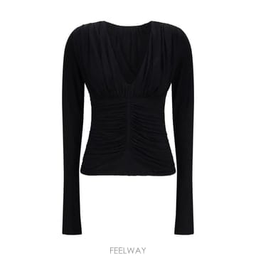 Sportmax 26FW ����Ʈ���� ���� Ƽ���� 2622946031600 003 BLACK26FW ����Ʈ���� ���� Ƽ���� 2622946031600 003 BLACK