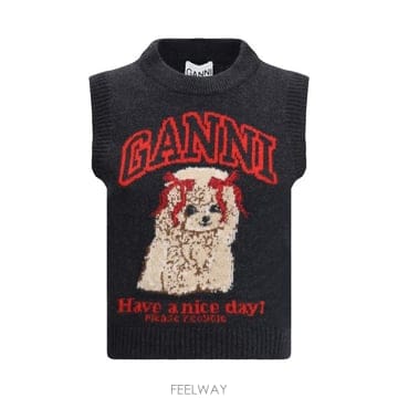 GANNI 26SS ���� �׷��� �� ����Ʈ A1070044 052 BLACK26SS ���� �׷��� �� ����Ʈ A1070044 052 BLACK