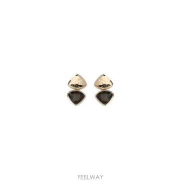 Self Portrait 26FW ���� ��Ʈ����Ʈ �̾ AW26621EGD GOLD26FW ���� ��Ʈ����Ʈ �̾ AW26621EGD GOLD