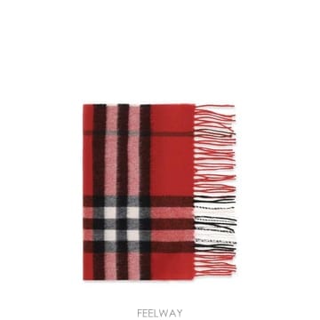 Burberry 26FW ������ üũ ĳ�ù̾� ��ī�� 8112640 C3383 RED26FW ������ üũ ĳ�ù̾� ��ī�� 8112640 C3383 RED