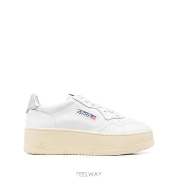 AUTRY 26FW ��Ʈ�� �޴޸���Ʈ �÷��� ����Ŀ�� PTLW LL05 WHITE26FW ��Ʈ�� �޴޸���Ʈ �÷��� ����Ŀ�� PTLW LL05 WHITE