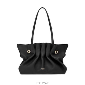 Ferragamo 26FW ����䷹ ��󰡸� ����� 219960 0783286 BLONE BLACK26FW ����䷹ ��󰡸� ����� 219960 0783286 BLONE BLA