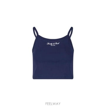 Sporty & Rich 26FW ����Ƽ�ظ�ġ ���� Ƽ���� TO10873329BL106 DARK NAVY WHITE Blue26FW ����Ƽ�ظ�ġ ���� Ƽ���� TO10873329BL106 DARK NAV