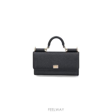 Dolce&Gabbana 26FW ��ü�ذ��ٳ� Dauphine print calfskin �̴Ϲ� BI3280 A1001 80999 B26FW ��ü�ذ��ٳ� Dauphine print calfskin �̴Ϲ� BI328