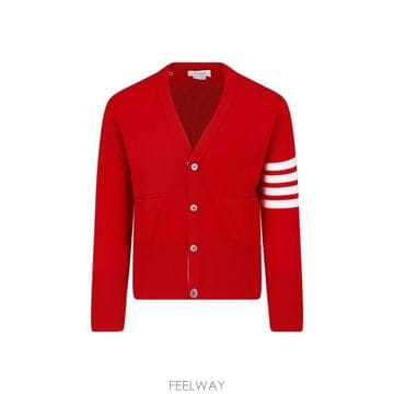 26FW 톰브라운 스웨터 MKC001A 00011 600 Red
