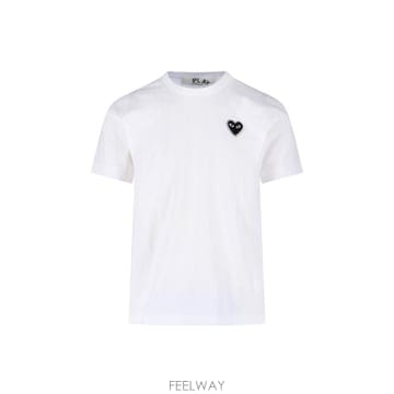 26FW 꼼데가르송 반팔 티셔츠 AX T801 051 White