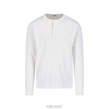 26FW 버버리 긴팔 티셔츠 8128299 B7078 White