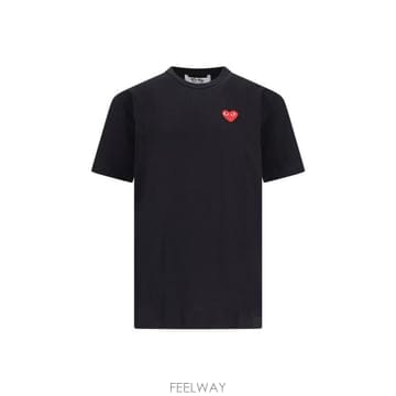 꼼데가르송 원포인트 반팔 티셔츠