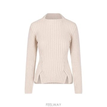 26FW 빅토리아 베컴 스웨터 1326KJU007314A ELDERFLOWER Cream